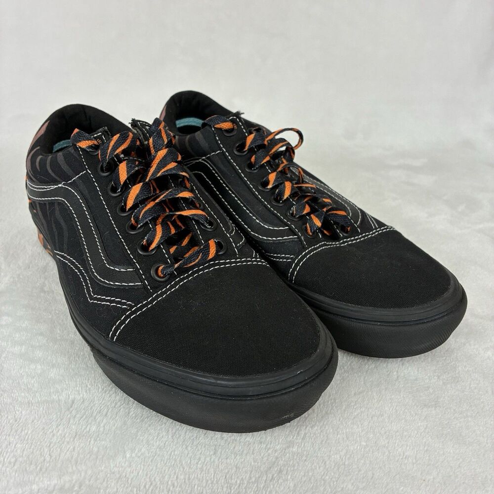 VANS ComfyCush Old Skool Discovery Project Cat Black Tiger Men’s 6.5 / Women’s 8